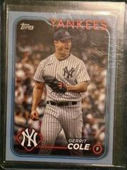Gerrit Cole [Father's Day Blue] #100 Baseball Cards 2024 Topps Prices