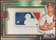 Nolan Gorman #MM2-NG Baseball Cards 2023 Topps Museum Collection Memorabilia Prices