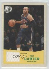Vince Carter [1957 Relic] Basketball Cards 2007 Topps Prices