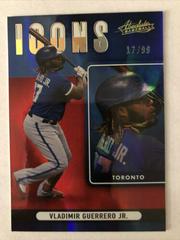 Vladimir Guerrero Jr. [Spectrum Red] #I-7 Baseball Cards 2022 Panini Absolute Icons Prices