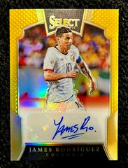 James Rodriguez [Gold] Soccer Cards 2016 Panini Select Signatures Prices