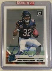 David Montgomery Football Cards 2019 Donruss Optic Rated Rookie Autographs Prices