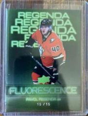 Pavol Regenda [Green] #F-49 Hockey Cards 2022 Upper Deck Fluorescence Prices