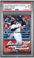 Frank Thomas [Inside] #59 Baseball Cards 1998 Skybox Dugout Axcess Prices