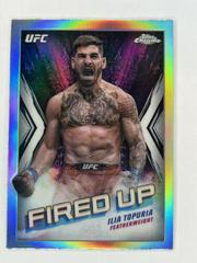 Ilia Topuria [Refractor] #FDP-22 Ufc Cards 2024 Topps Chrome UFC Fired Up Prices