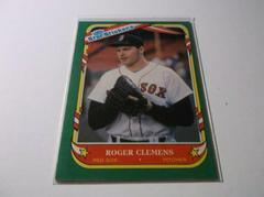 Roger Clemens Baseball Cards 1987 Fleer Star Stickers Prices