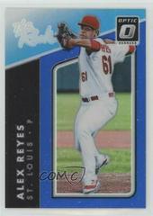 Alex Reyes [Blue] #TR5 Baseball Cards 2017 Panini Donruss Optic the Rookies Prices