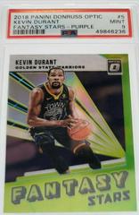 Kevin Durant [Purple] #5 Basketball Cards 2018 Panini Donruss Optic Fantasy Stars Prices