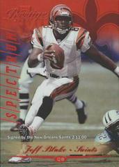 Jeff Blake [Spectrum Red] Football Cards 2000 Playoff Prestige Prices