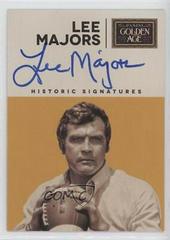 Lee Majors Baseball Cards 2014 Panini Golden Age Historic Signatures Prices