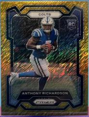 Anthony Richardson [Gold Shimmer] #343 Football Cards 2023 Panini Prizm Prices
