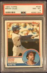 Brian Giles Baseball Cards 1983 Topps Prices