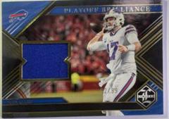 Josh Allen #PB-JAL Football Cards 2022 Panini Limited Playoff Brilliance Prices