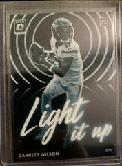 Garrett Wilson #LU-12 Football Cards 2022 Panini Donruss Optic Light it Up Prices