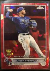 Wander Franco [Red] #US42 Baseball Cards 2022 Topps Chrome Update Sapphire Prices