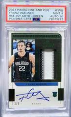 Franz Wagner [Green] #RJ-FWG Basketball Cards 2021 Panini One and One Rookie Jersey Autographs Prices