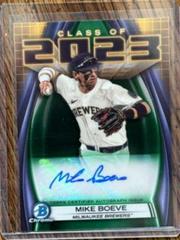 Mike Boeve [Green] #23A-MB Baseball Cards 2023 Bowman Draft Class of Autographs Prices