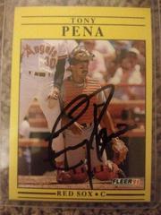 Tony Pena #106 Baseball Cards 1991 Fleer Prices