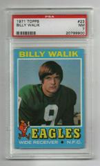 Billy Walik Football Cards 1971 Topps Prices