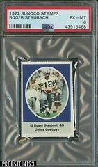 Roger Staubach Football Cards 1972 Sunoco Stamps Prices