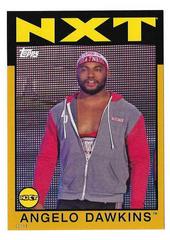 Angelo Dawkins [Gold] Wrestling Cards 2016 Topps WWE Heritage Prices