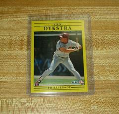 Len Dykstra #395 Baseball Cards 1991 Fleer Prices