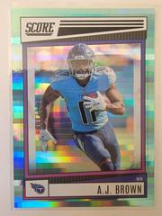 A. J. Brown [Racer] Football Cards 2022 Panini Score Prices