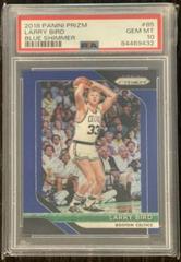 Larry Bird [Blue Shimmer] Basketball Cards 2018 Panini Prizm Prices