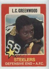 L.C. Greenwood #6 Football Cards 1975 Wonder Bread Prices