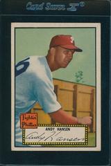 Andy Hansen Baseball Cards 1952 Topps Prices
