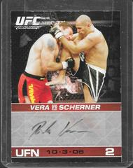 Brandon Vera #ABV Ufc Cards 2009 Topps UFC Round 1 Autographs Prices