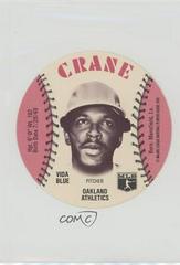 Vida Blue Baseball Cards 1976 Crane Potato Chips Discs Prices