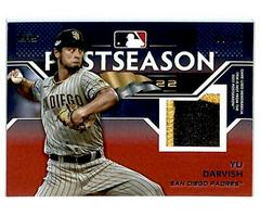 Yu Darvish [Red] #PPR-YD Baseball Cards 2023 Topps Postseason Performance Relics Prices