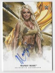 Mandy Rose [Gold] Wrestling Cards 2019 Topps WWE Undisputed Autographs Prices