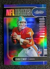 John Elway [Spectrum Blue] #8 Football Cards 2019 Panini Absolute NFL Icons Prices