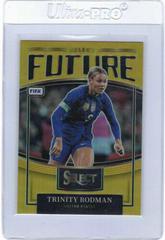 Trinity Rodman [Gold] #19 Soccer Cards 2022 Panini Select FIFA Future Prices