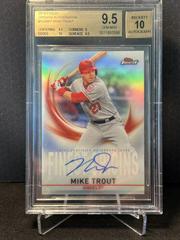 Mike Trout #MT Baseball Cards 2019 Topps Finest Origins Autograph Prices