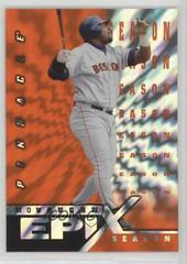 Mo Vaughn [Moment Orange] #E17 Baseball Cards 1998 Pinnacle Epix Prices