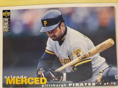 Orlando Merced #375 Baseball Cards 1995 Upper Deck Prices