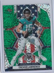 Trevor Lawrence [Green Sparkle] Football Cards 2022 Panini Mosaic Prices