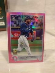 Wander Franco [Pink] Baseball Cards 2022 Topps Chrome Prices