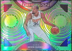 Kevin Durant [Green Flood] #13 Basketball Cards 2022 Panini Obsidian Tunnel Vision Prices