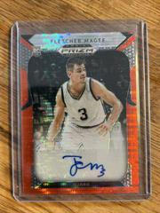 Fletcher Magee [Orange Pulsar] Basketball Cards 2019 Panini Prizm Draft Picks Autographs Prices