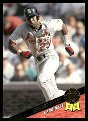 Bernard Gilkey #99 Baseball Cards 1993 Leaf Prices