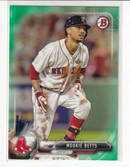 Mookie Betts [Green] #6 Baseball Cards 2017 Bowman Prices