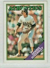 Dennis Eckersley #72 Baseball Cards 1988 Topps Prices