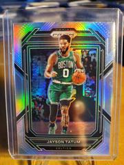 Jayson Tatum [Silver] Basketball Cards 2022 Panini Prizm Prices