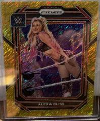 Alexa Bliss [Gold Shimmer] Wrestling Cards 2023 Panini Prizm WWE Prices