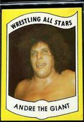 Andre the Giant Wrestling Cards 1982 Wrestling All Stars Series A Prices