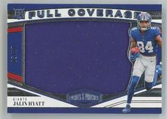 Jalin Hyatt #FC-26 Football Cards 2023 Panini Plates and Patches Full Coverage Prices